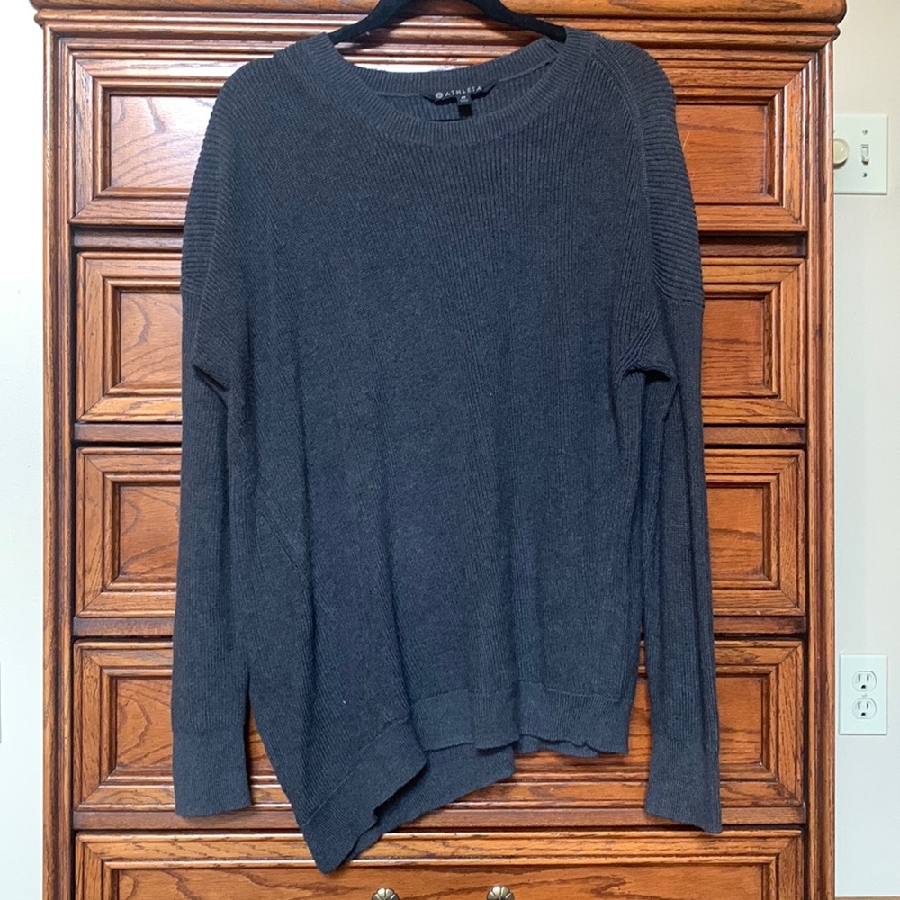 Athleta Rest Day Asymmetric Sweater